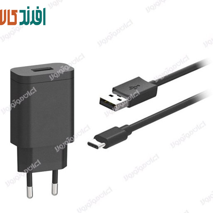3r شارژر دیواری موتورولا Rapid توان ۱۰وات همراه با کابل USB Type-C - Image 1