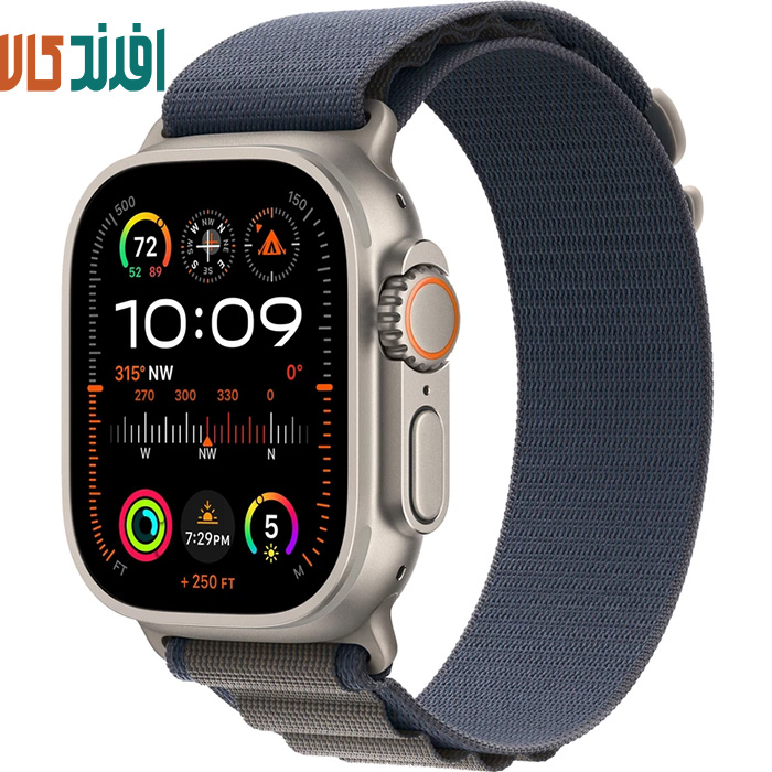 dfgh ساعت هوشمند اپل مدل Ultra 2 Titanium Case Alpine Loop 49mm new - Image 1