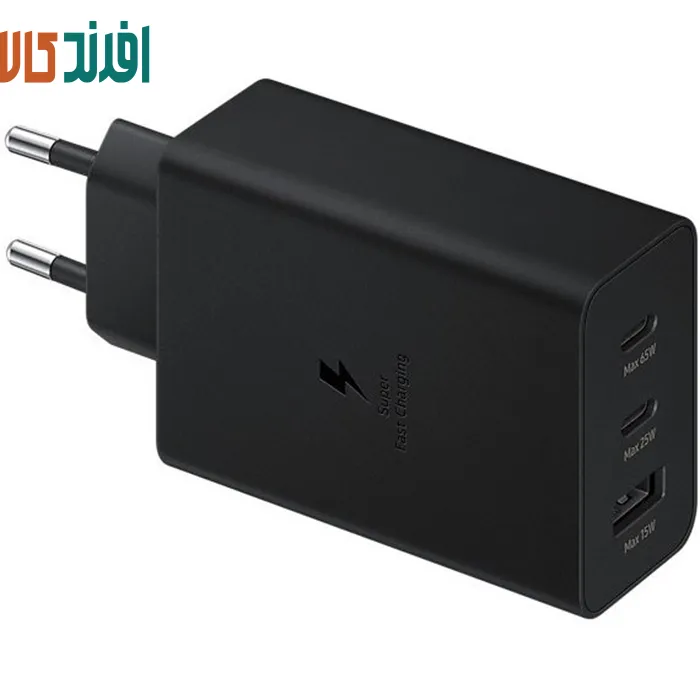 56ذد شارژر 65 وات سامسونگ مدل EP-T6530 PD TRIO اصل - Image 1