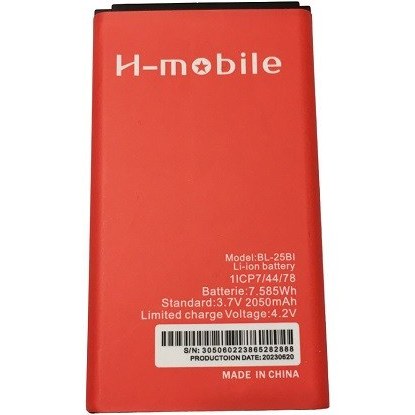 dvHNf6CNAsB4dzLI باتری موبایل اچ موبایل مدل BL-25I ظرفیت 2050 میلی آمپر ساعت مناسب برای گوشی موبایل کاجیتل kt200 - Image 1