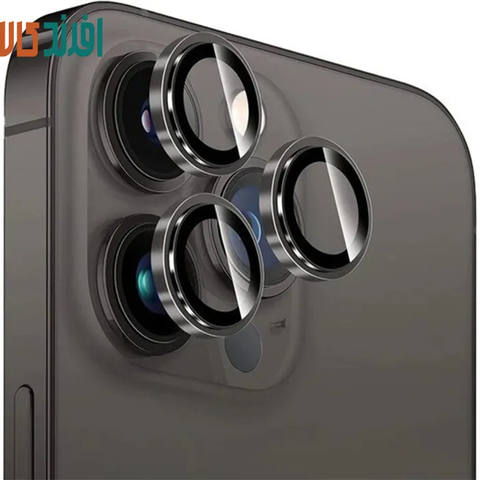 فافت محافظ لنز دوربین اپل iphone 16 Pro / 16 Promax - مشکی - Image 1