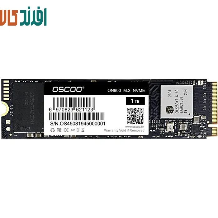 فذ8فقغت اس اس دی اینترنال اوسکو M.2 2280 NVMe مدل ON900 ظرفیت 1 ترابایت - Image 1