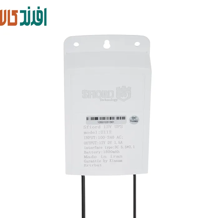 ق69صبثیبیب یو پی اس دوربین مداربسته اسفیورد مدل U112 ظرفیت 12 ولت آمپر - Image 1