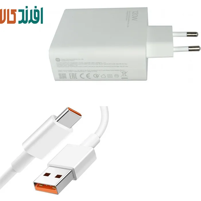 لب58دلد شارژر 120 واتی شیائومی MDY-13-EE با کابل اورجینال و جعبه گوشی - Image 1