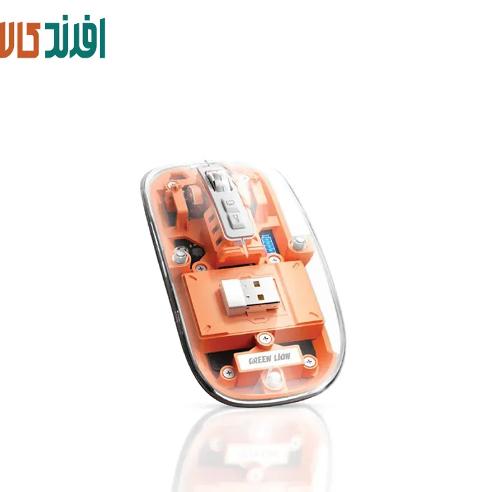 ثقل63+ موس بی سیم شفاف transparent - Image 1