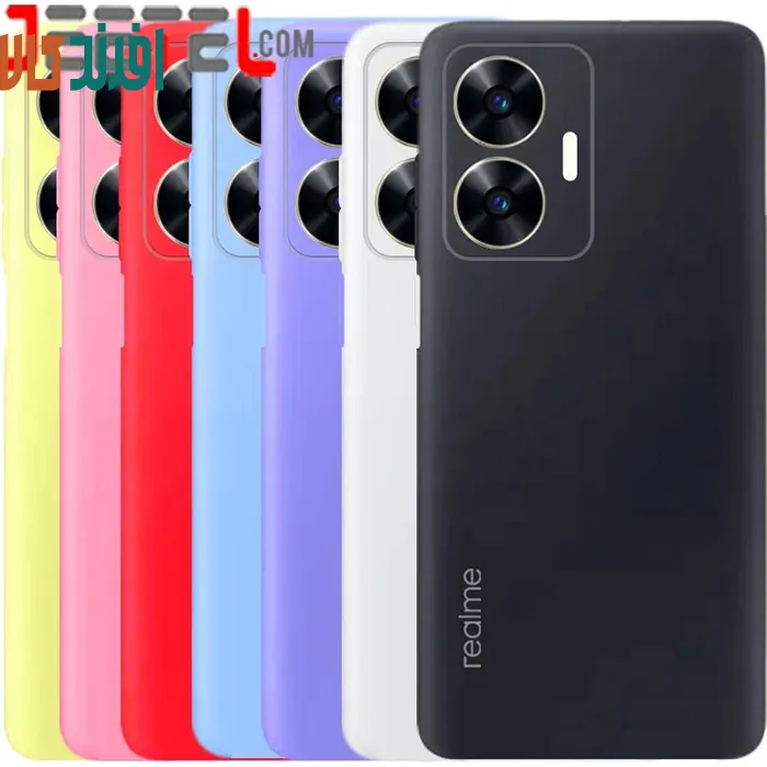 4غ86 کاور سیلیکونی اورجینال Realme C55 مدل پاک کنی ضدلک (ساخت ویتنام) - Image 1