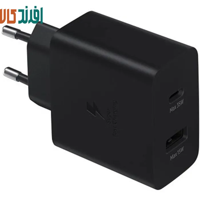 قف78696 آداپتور 35 وات دو پورت اورجینال سامسونگ - Image 1