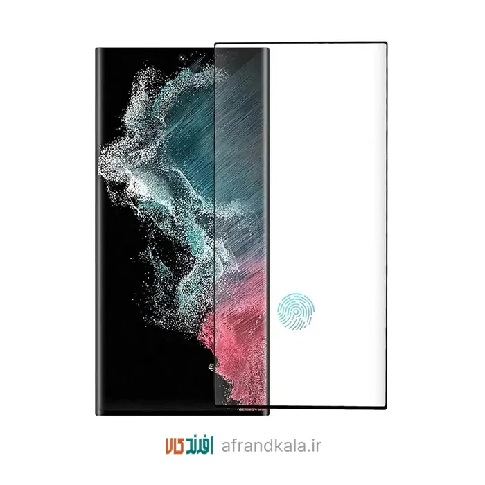 jtrrtjyk محافظ صفحه نمایش سامسونگ Galaxy S22 Ultra از نوع شیشه ای فول چسب - Image 1